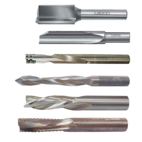 Straight Shank Type Tools for Stationary Routers