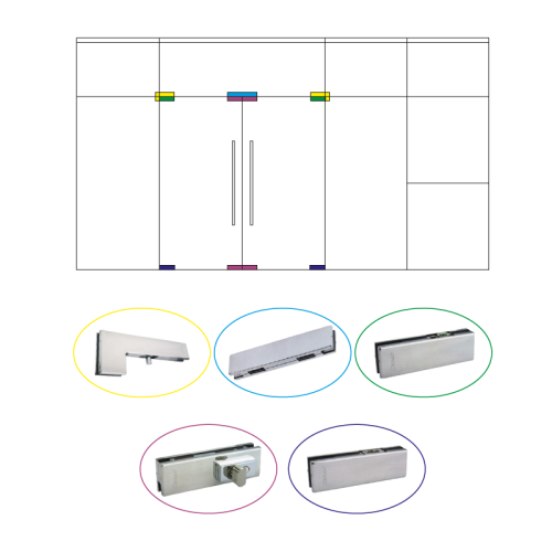 Glass Patch Fittings 